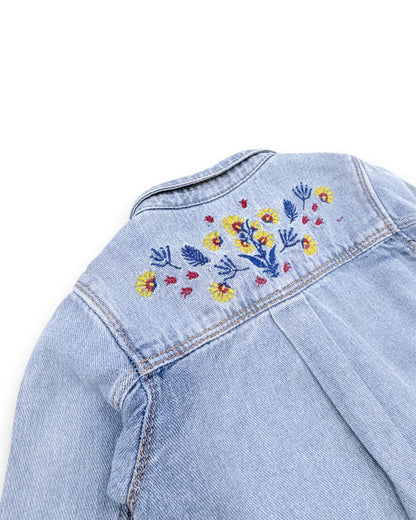 Casaco Ganga Azul 12-18 Meses