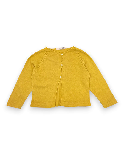 Casaco Malha Amarelo 24 Meses