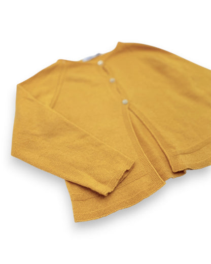 Casaco Malha Amarelo 24 Meses