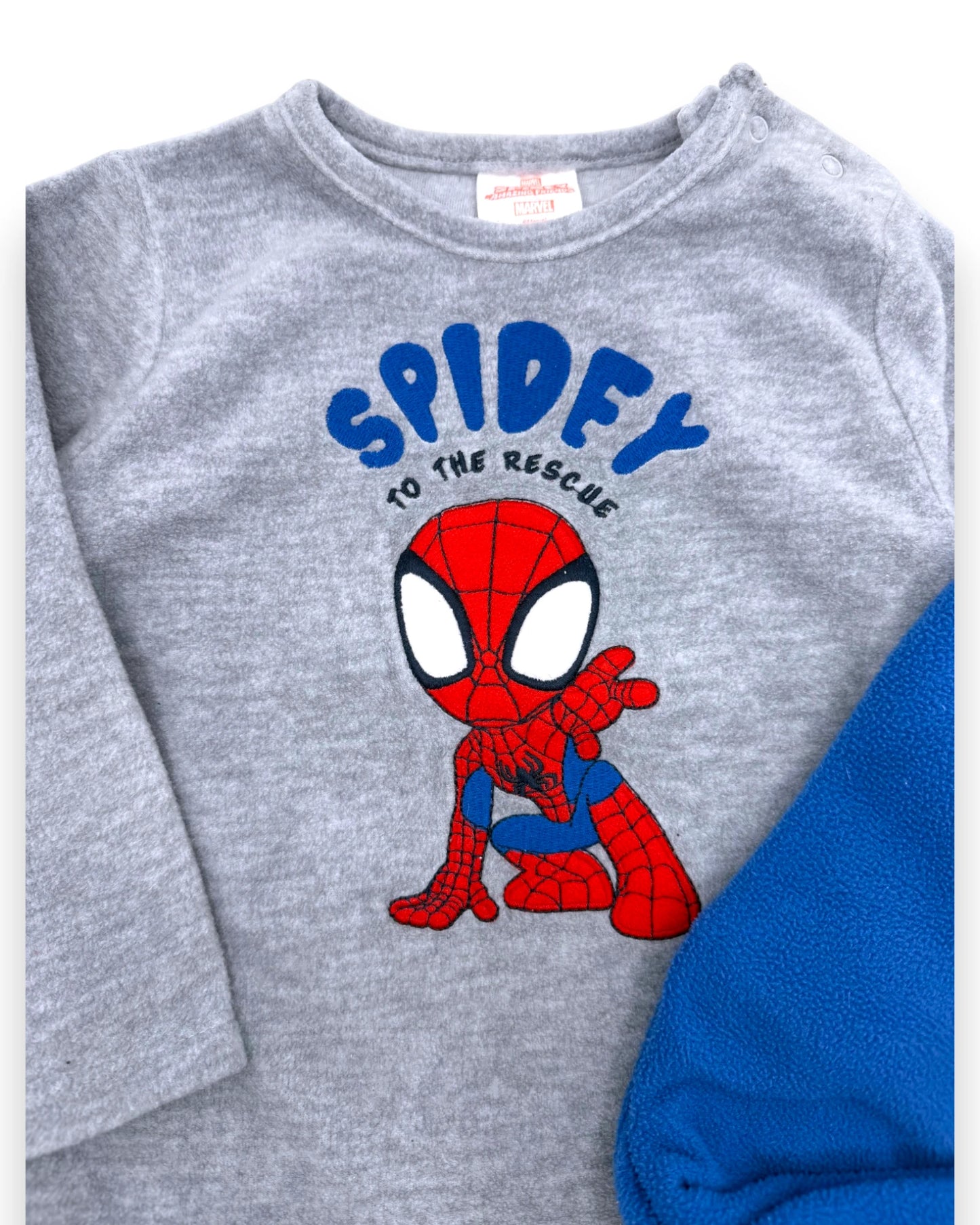 Pijama Polar Spidey ZIPPY - 12-18 Meses