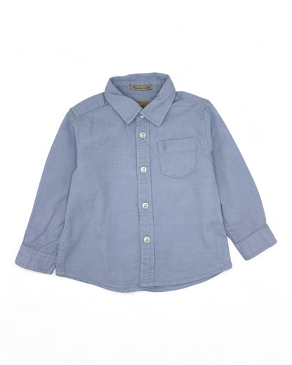Blue Shirt 12-18 Months