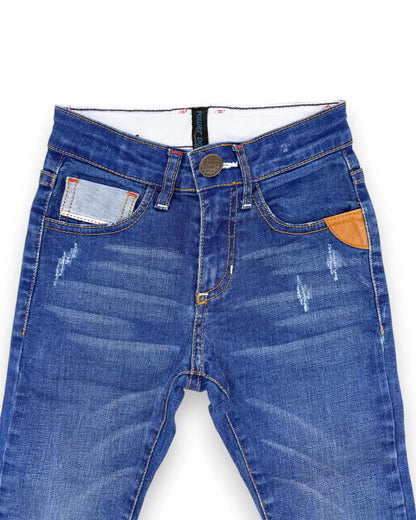 Calças Ganga Azuis POWER DENIM - 2 Anos