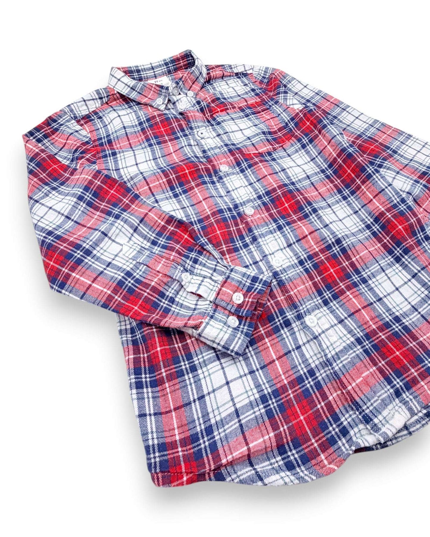 Camisa Xadrez Vermelha ZIPPY - 8-9 Anos