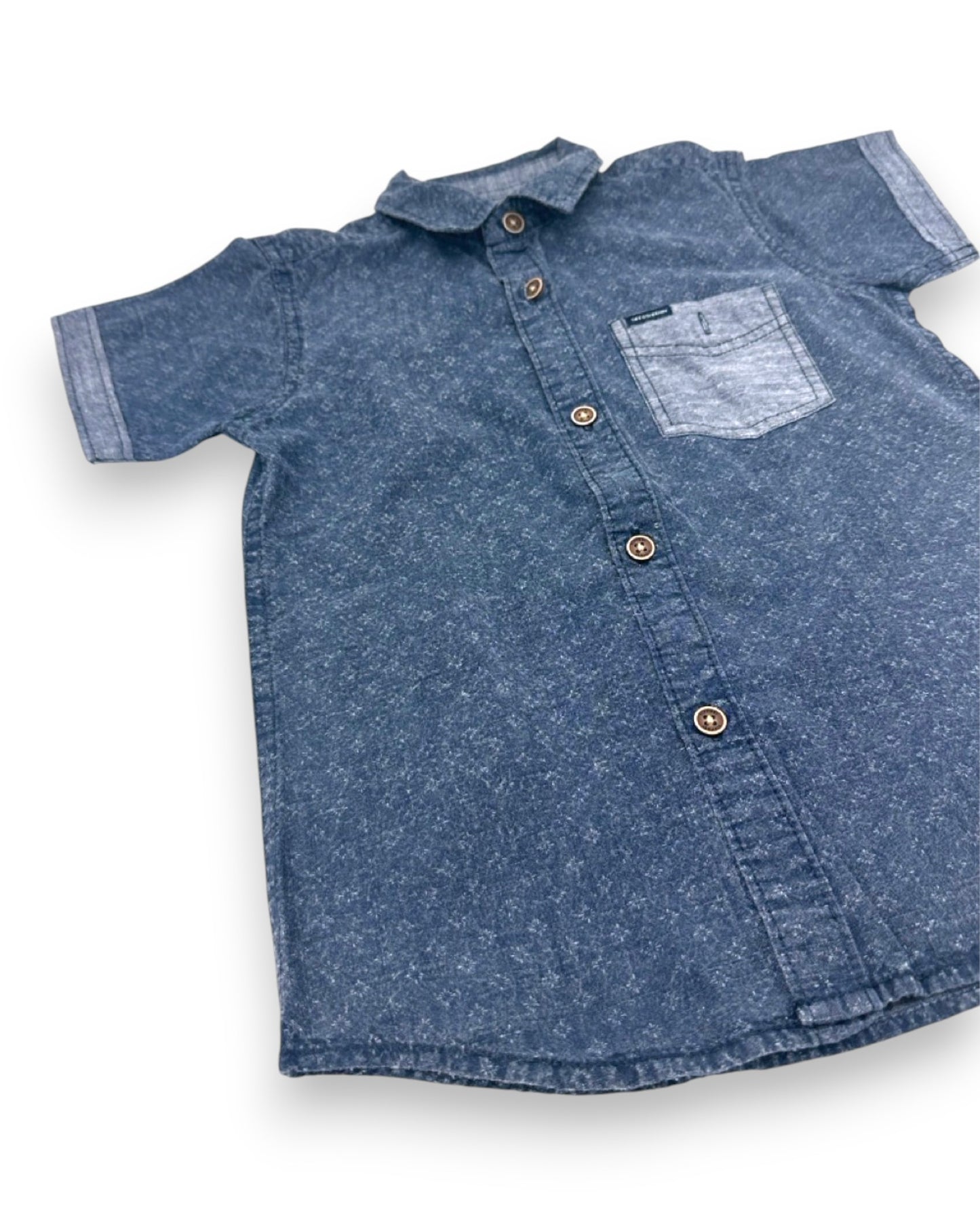 Camisa Azul 3-4 Anos