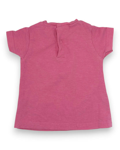 T-Shirt Rosa 6 Meses