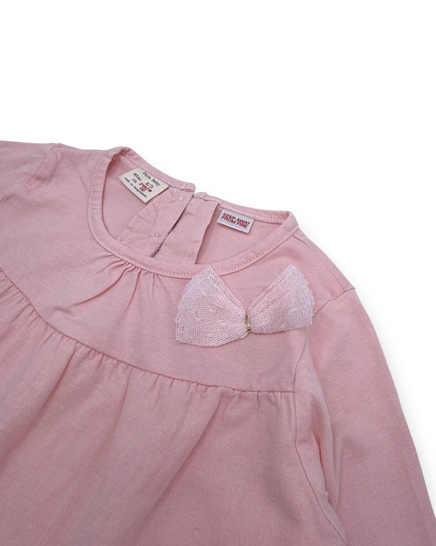 Pink Blouse, Sizes 2-3 Years