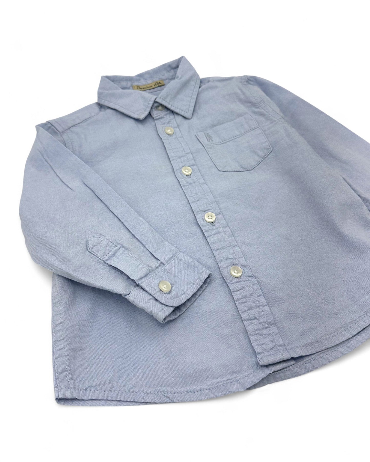 Blue Shirt 12-18 Months