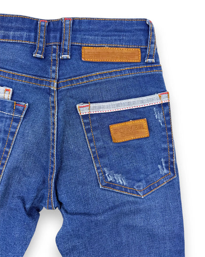 Calças Ganga Azuis POWER DENIM - 2 Anos