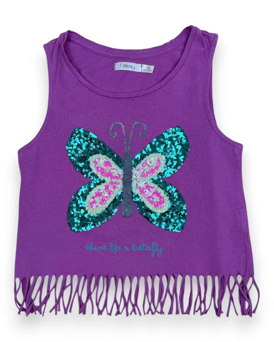Top Mariposa SFERA - 7-8 Años