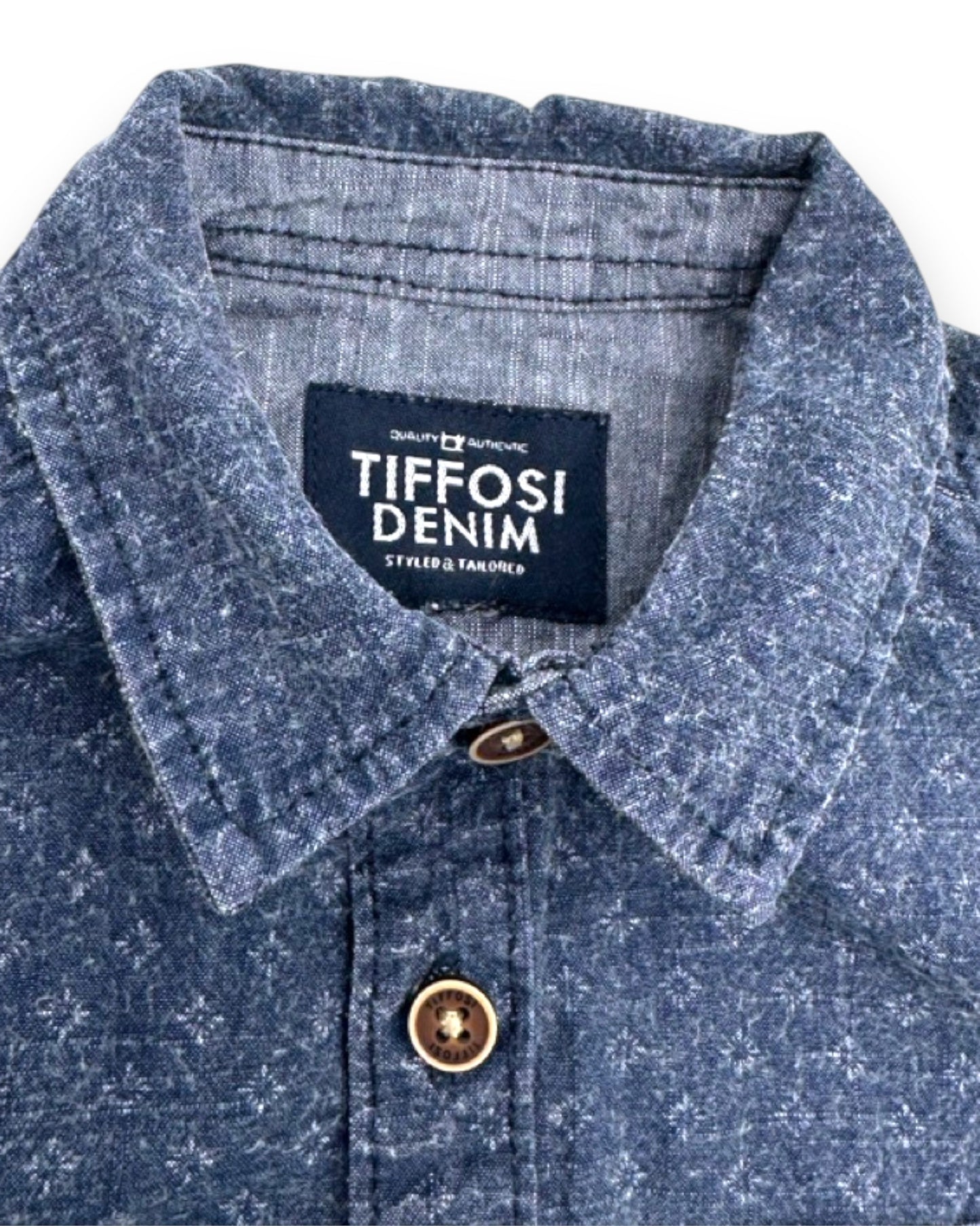 Camisa Azul 3-4 Anos