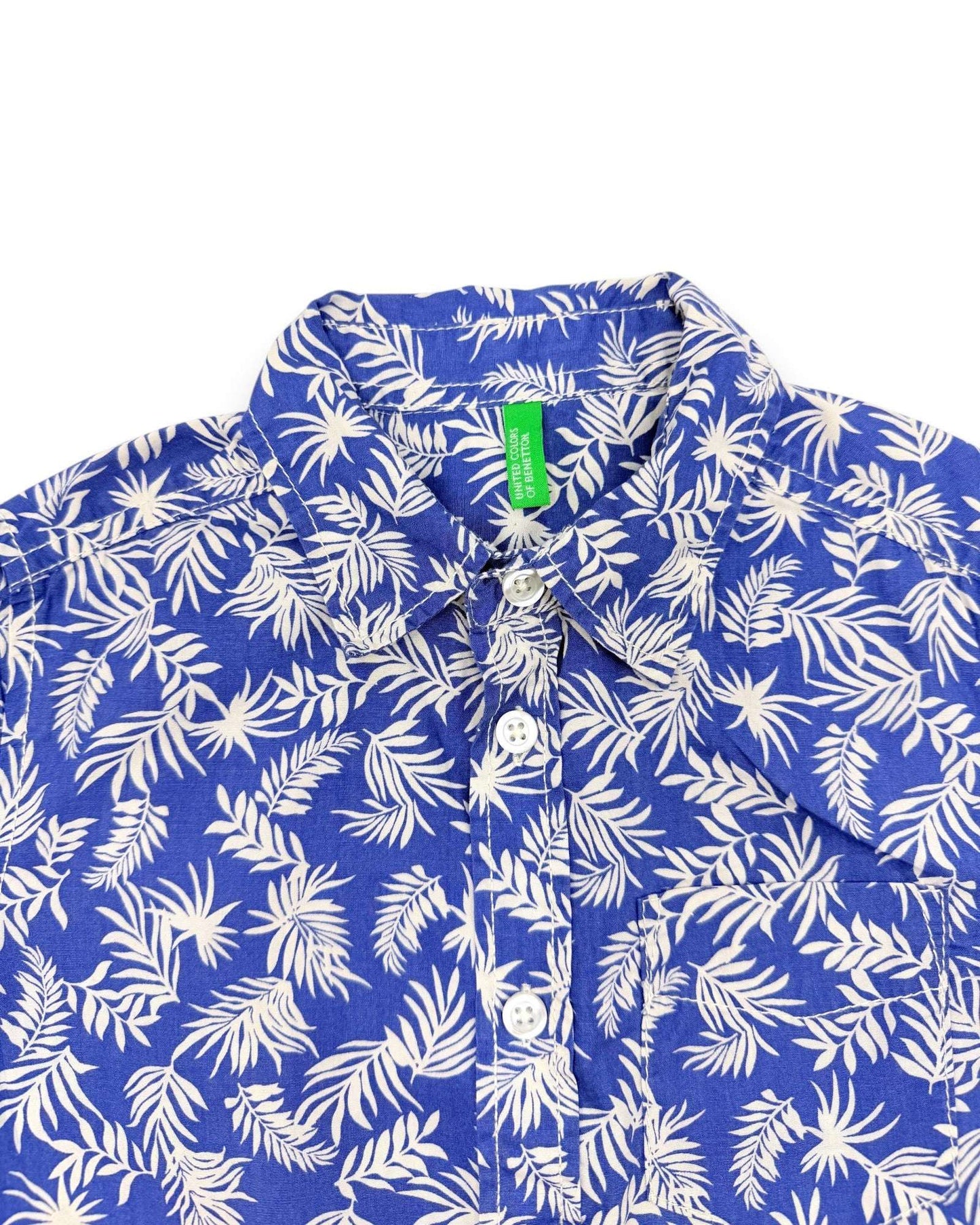 Camisa Azul BENETTON - 4-5 Anos