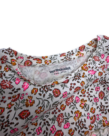 Blusa Floral 3 Anos