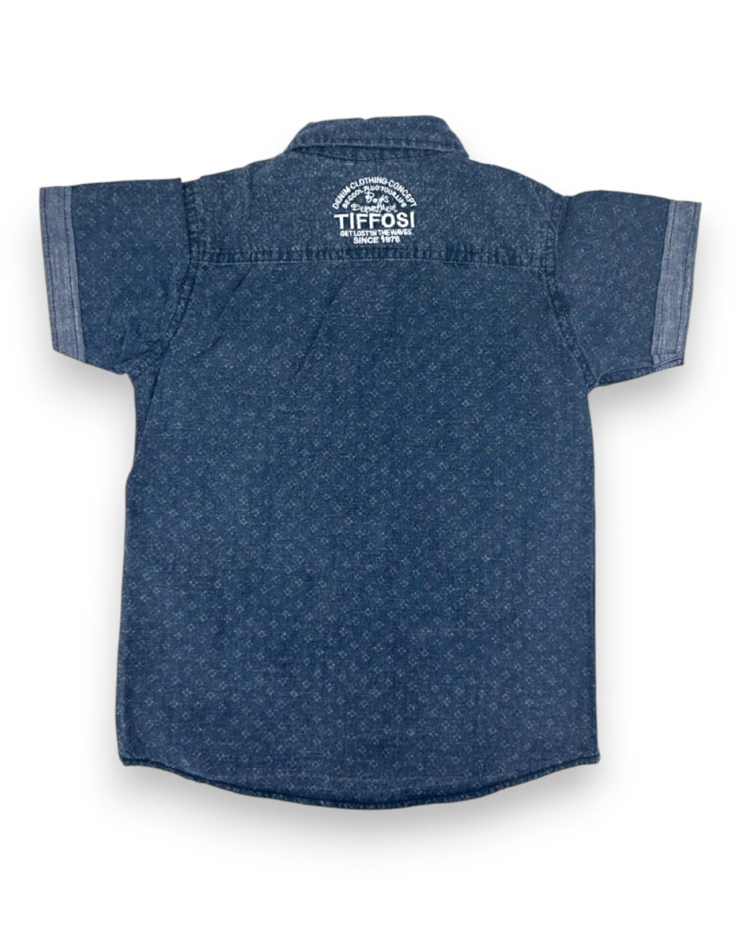 Camisa Azul 3-4 Anos