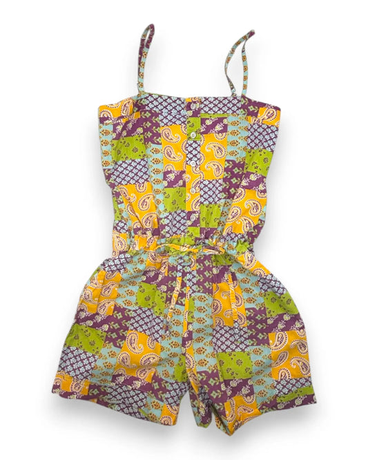LANIDOR Short Strap Jumpsuit - Ages 12-13