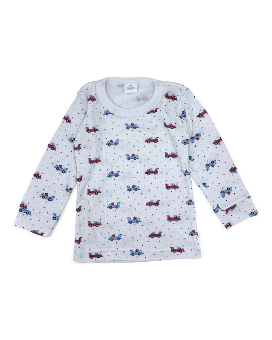 Camisola Interior Carros 2 Anos