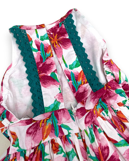 Vestido Floral 3 Anos
