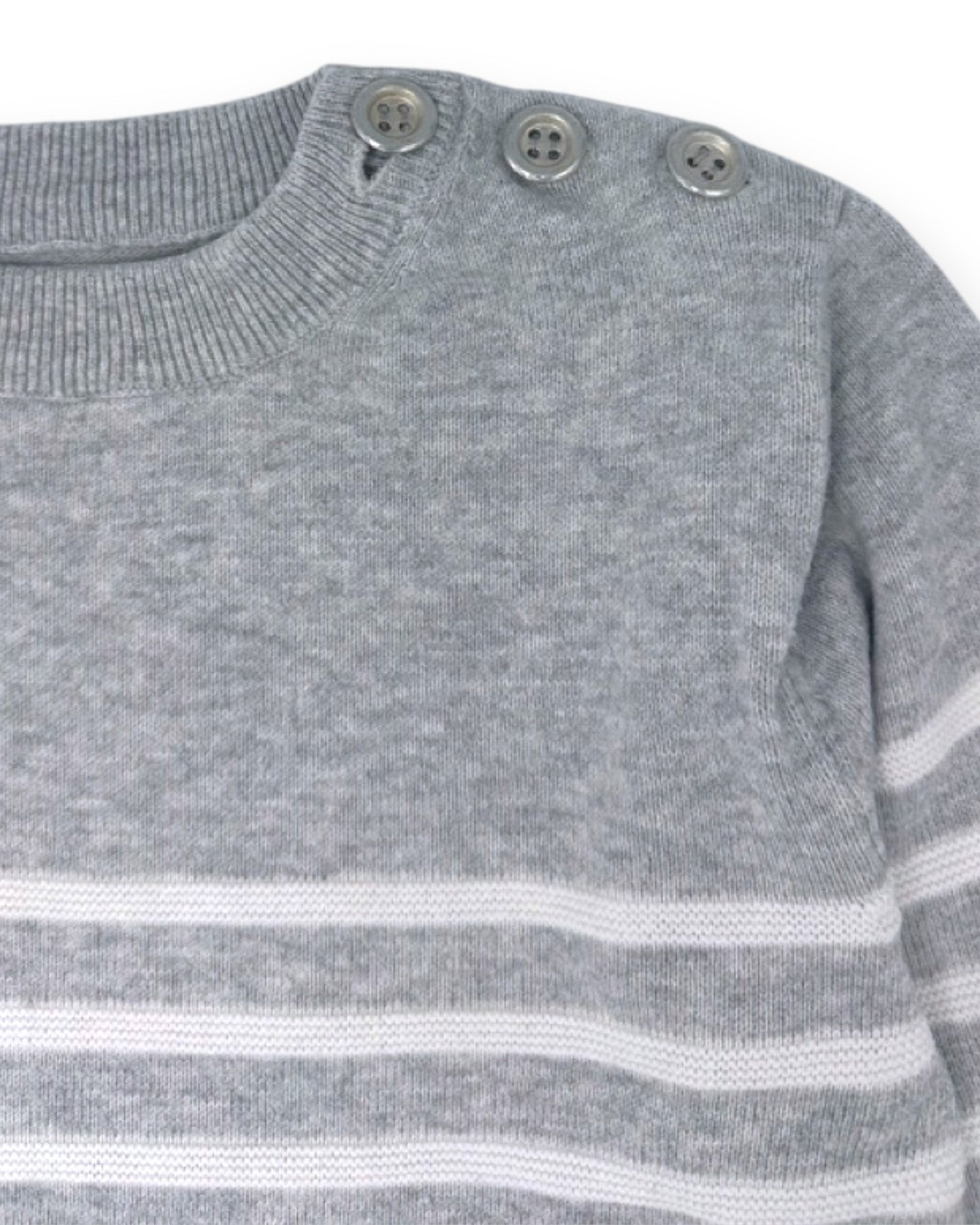 Camisola Malha Riscas 6 Anos