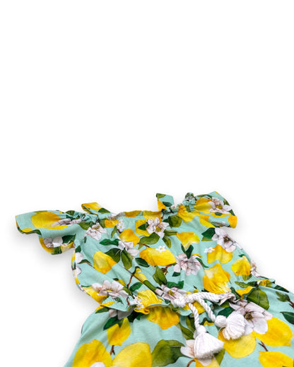 Macacão Verde Limões 3 Anos