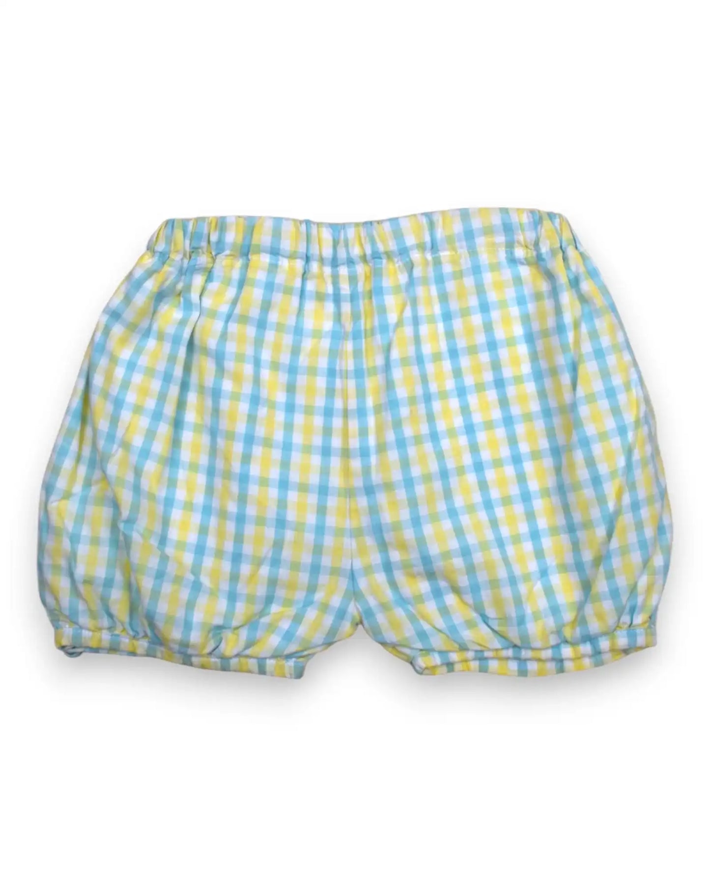 Pantalones cortos de cuadros KNOT - 18 Meses