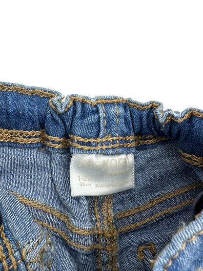 Calças de Ganga 1-2 Meses