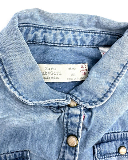 Camisa de Ganga 2-3 Anos