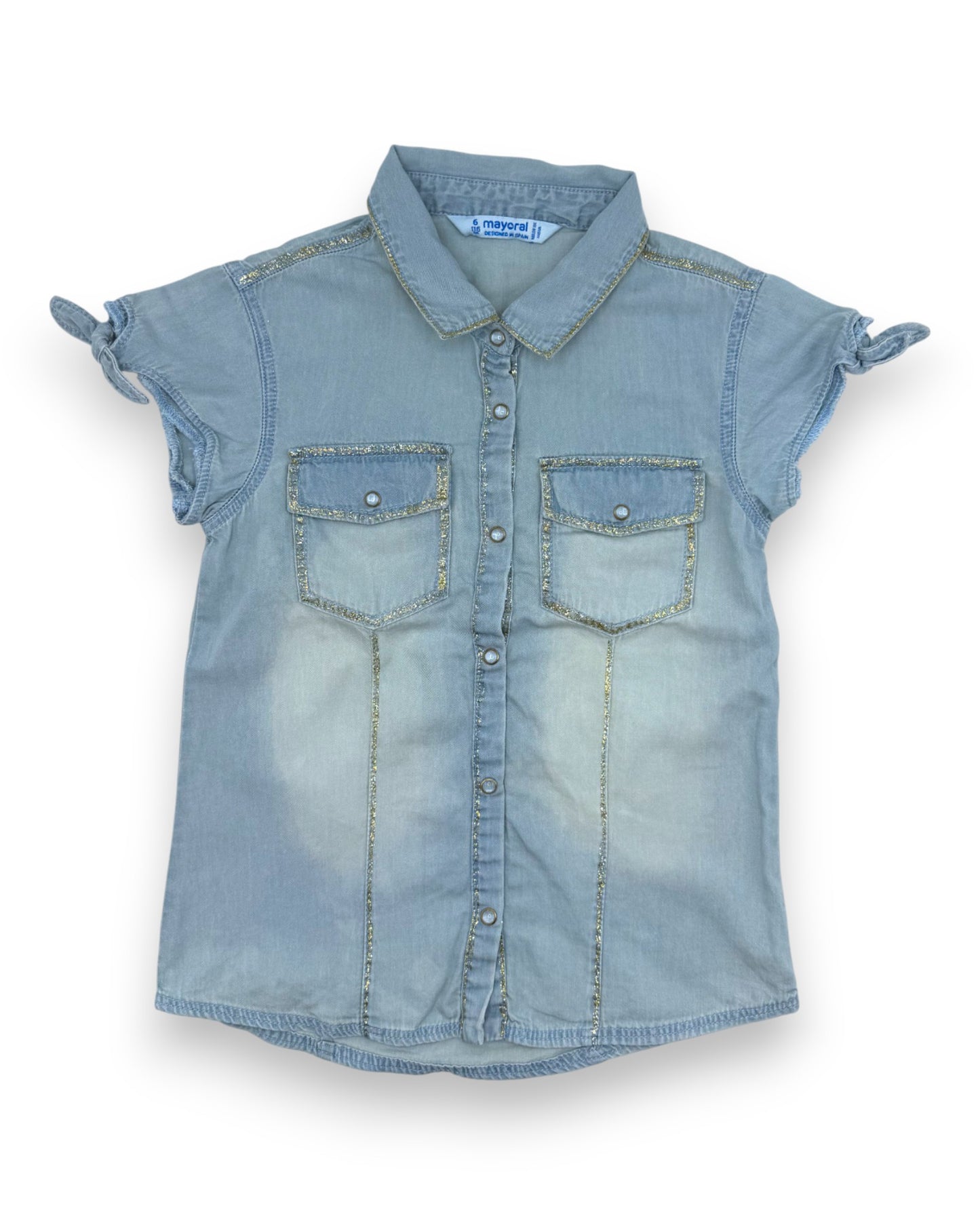 Camisa Ganga Brilho 6 Anos