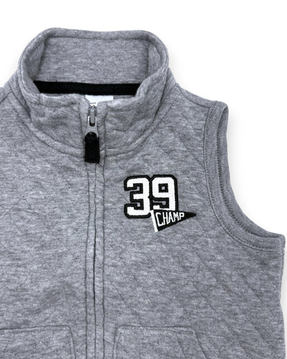 Colete Alcochoado Cinzento 12 Meses