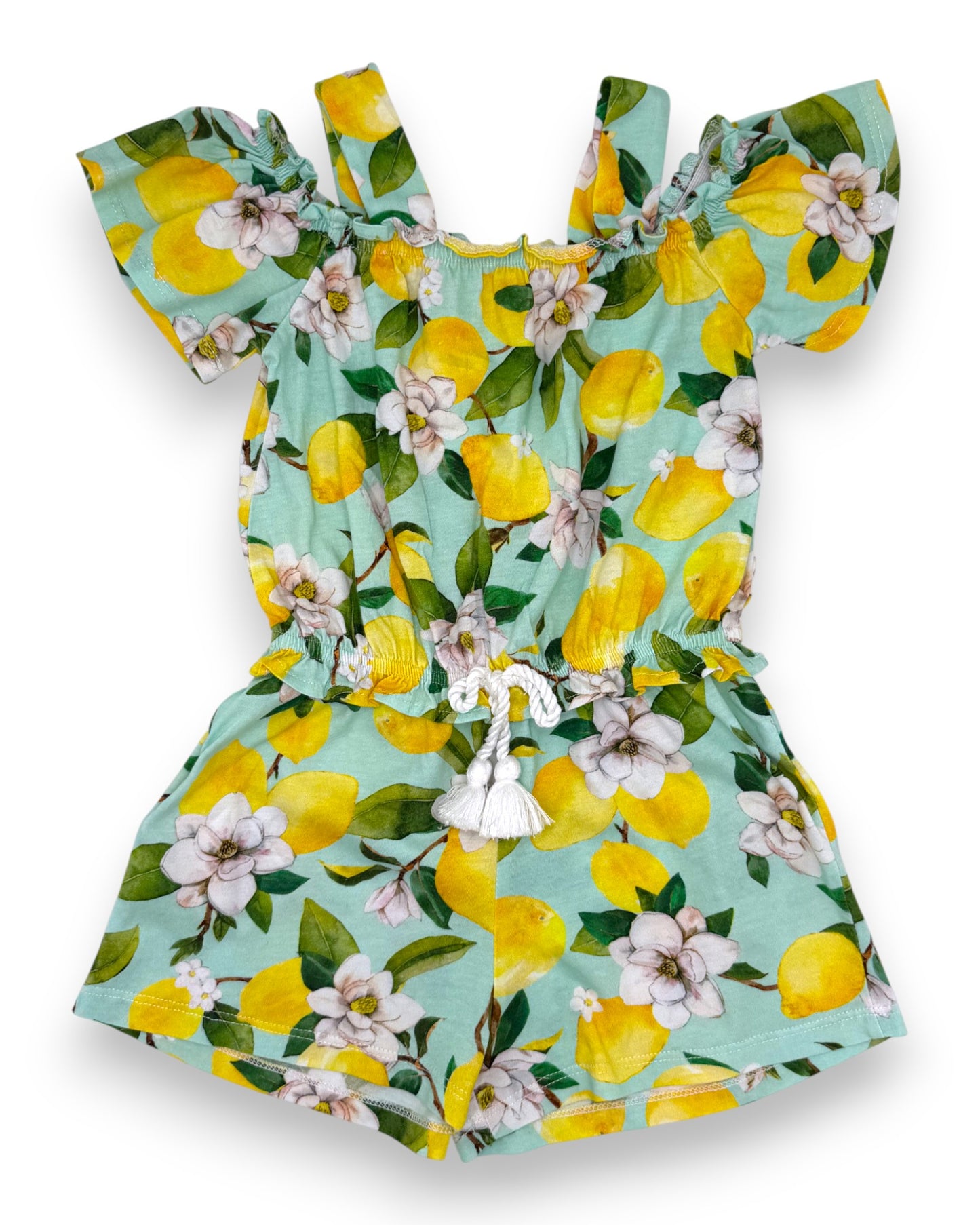 Macacão Verde Limões 3 Anos