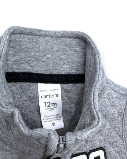 Colete Alcochoado Cinzento 12 Meses