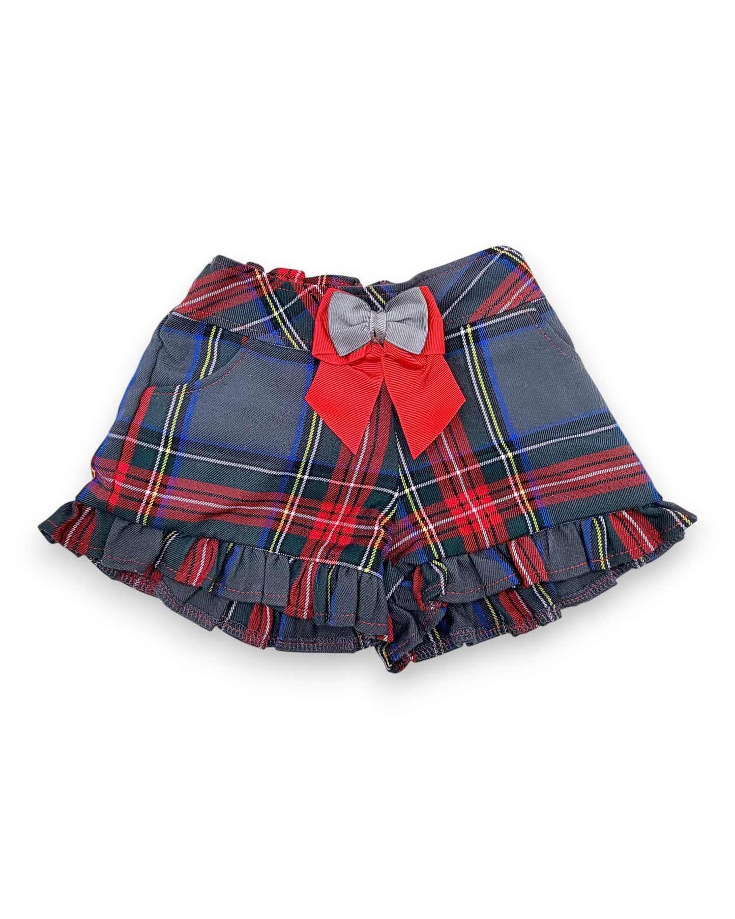 Pantalones cortos de cuadros 2 años