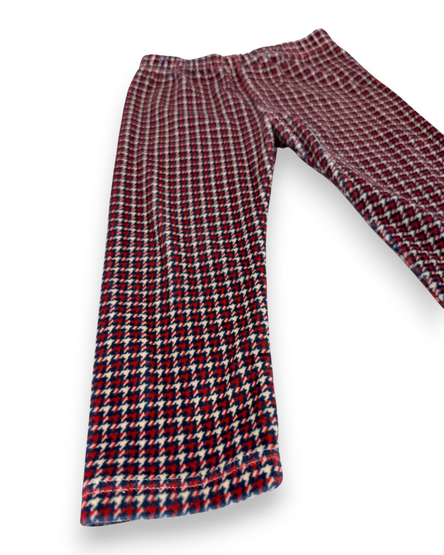 Leggings Xadrez Veludo 2 Anos