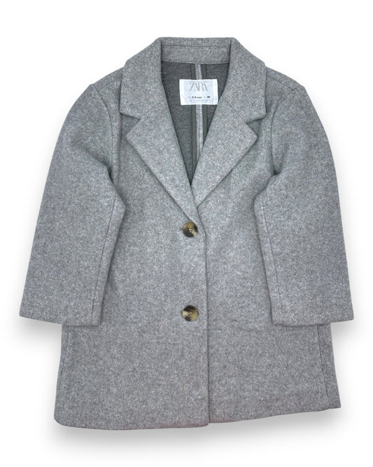 Sobretudo Cinzento 2-3 Anos