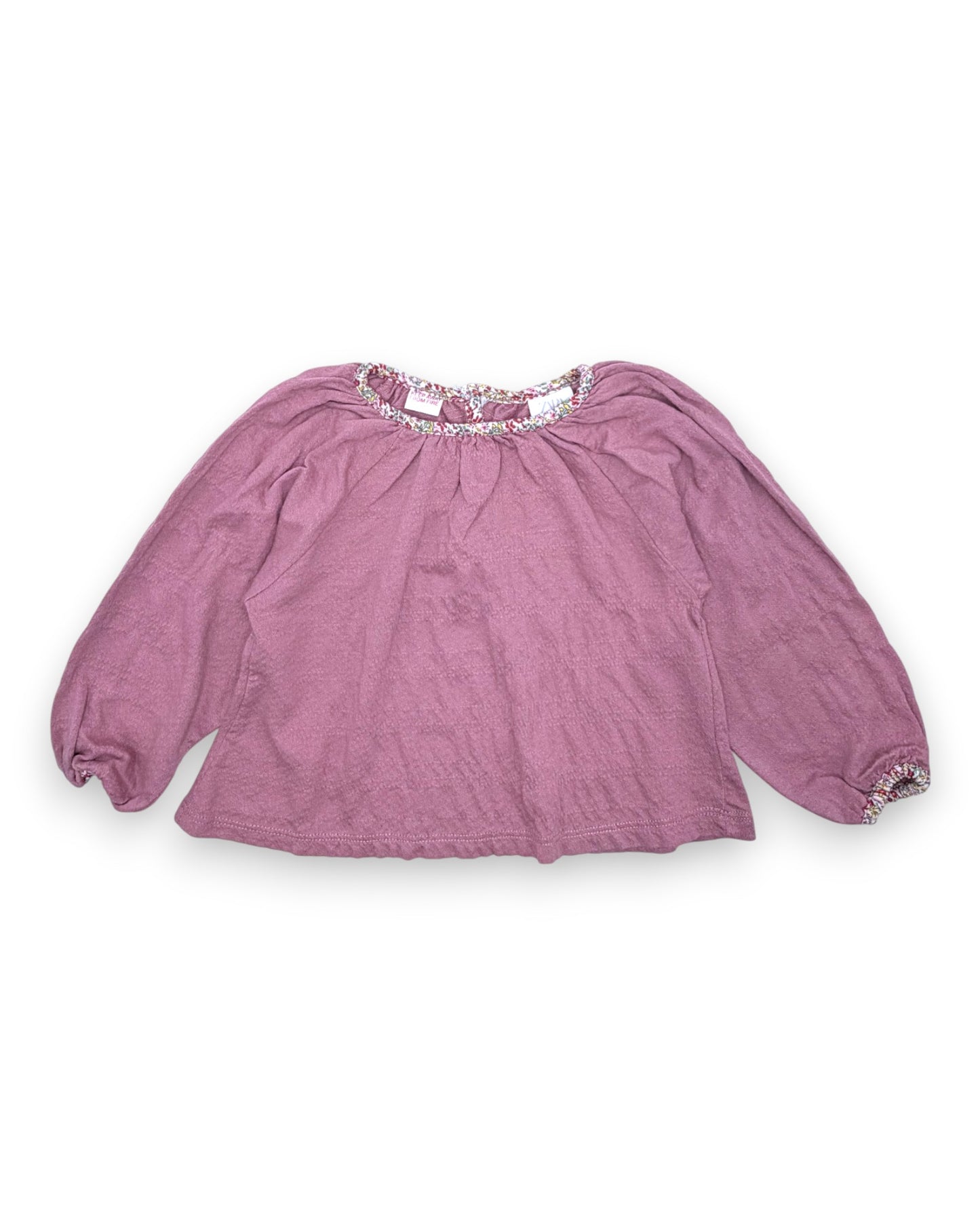 Loose Pink Blouse, Size 2 Years