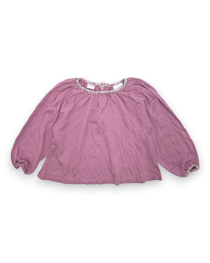 Loose Pink Blouse, Size 2 Years