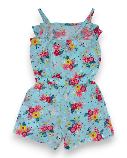 Macacão Azul Alças 4 Anos