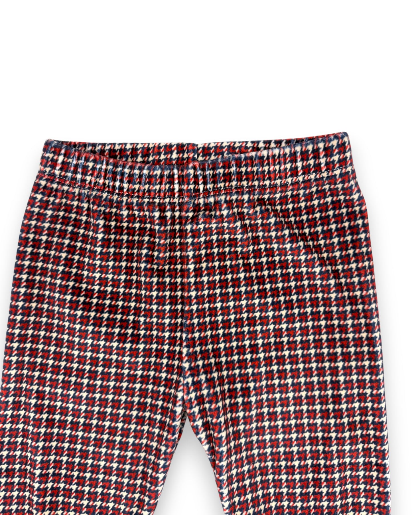 Leggings Xadrez Veludo 2 Anos