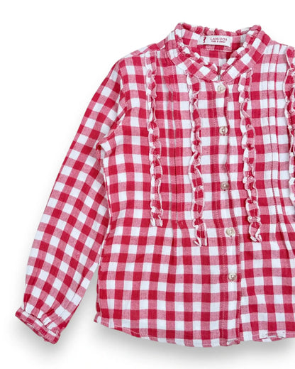 Camisa Xadrez LANIDOR - 4 Anos