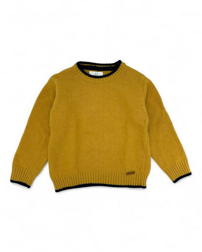 Yellow Wool Shirt, Size 3-4 Years