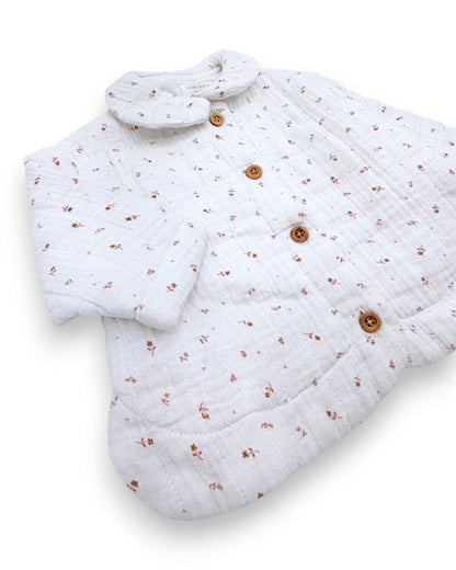 Casaco Branco 6-9 Meses