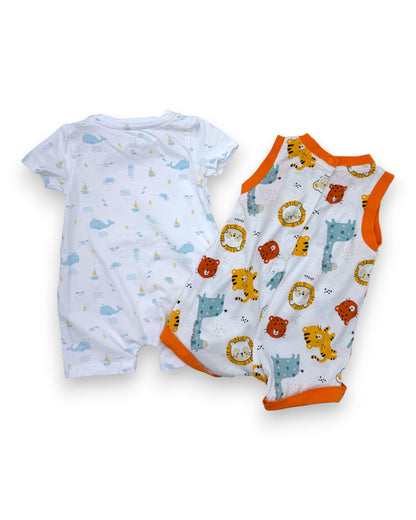 Conjunto 2 Babygrows 1-3 Meses