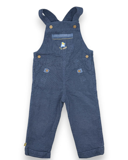 Jardineiras Azuis SERGENT MAJOR - 24 Meses