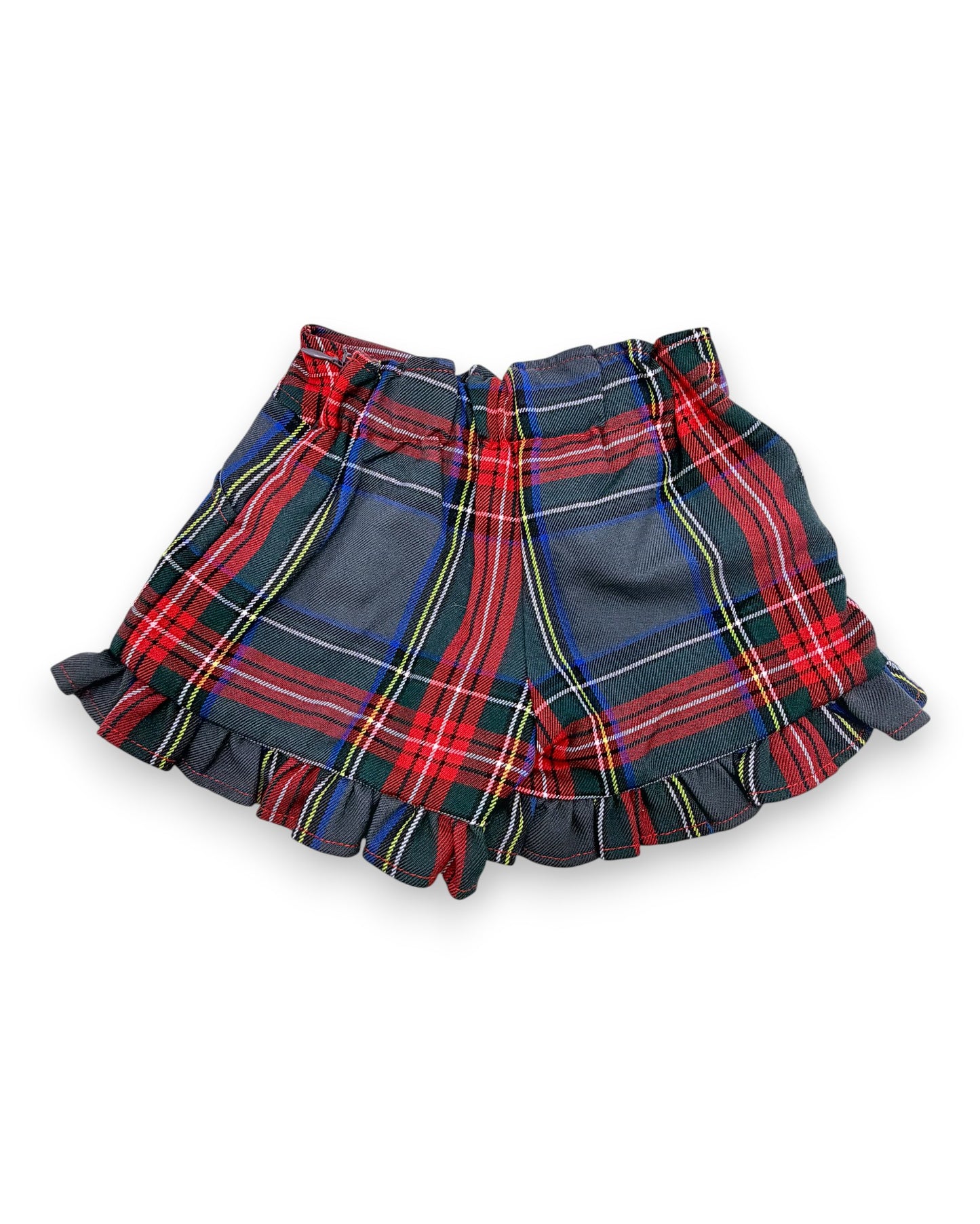 Pantalones cortos de cuadros 2 años