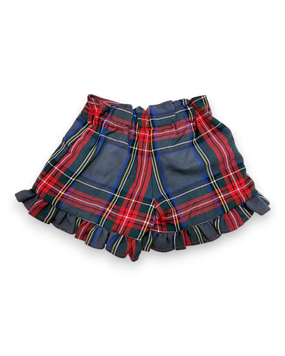 Pantalones cortos de cuadros 2 años