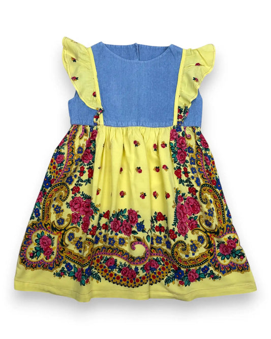 Vestido Amarillo LÍNEAS DE ÁNGEL - 8 Años