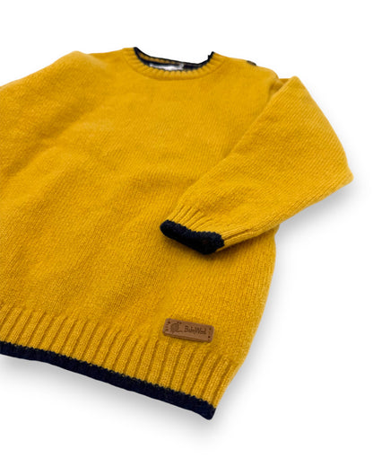 Camisola Lã Amarela 24-36 Meses