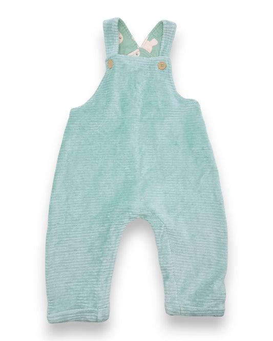 Jardineiras Verdes 9-12 Meses