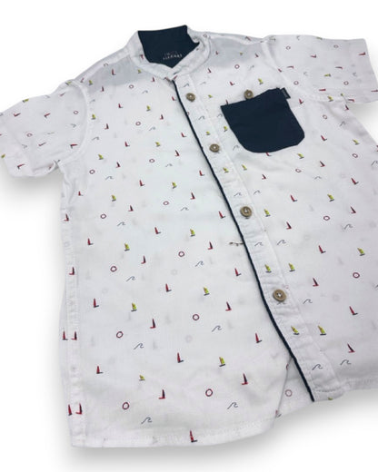 Camisa Branca 4-5 Anos