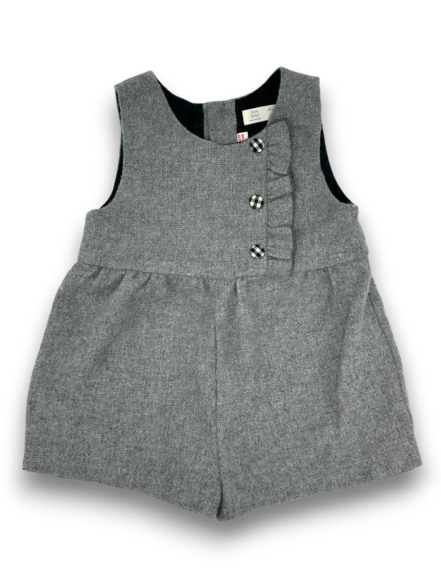 Macacão Cinza 3-4 Anos