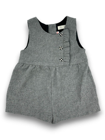 Macacão Cinza 3-4 Anos