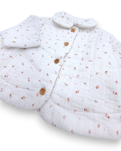 Casaco Branco 6-9 Meses